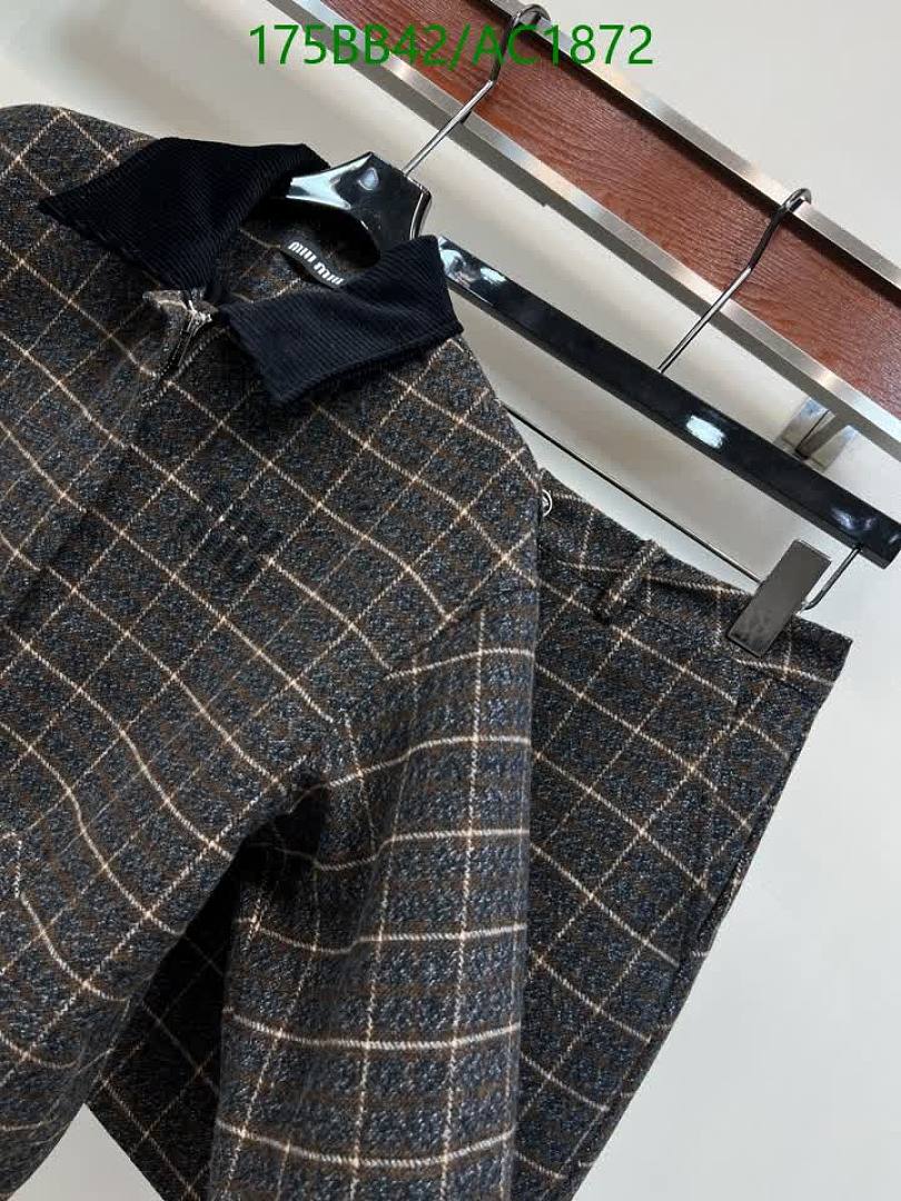 Miu Miu-Clothing Code: AC1872 $: 175USD
