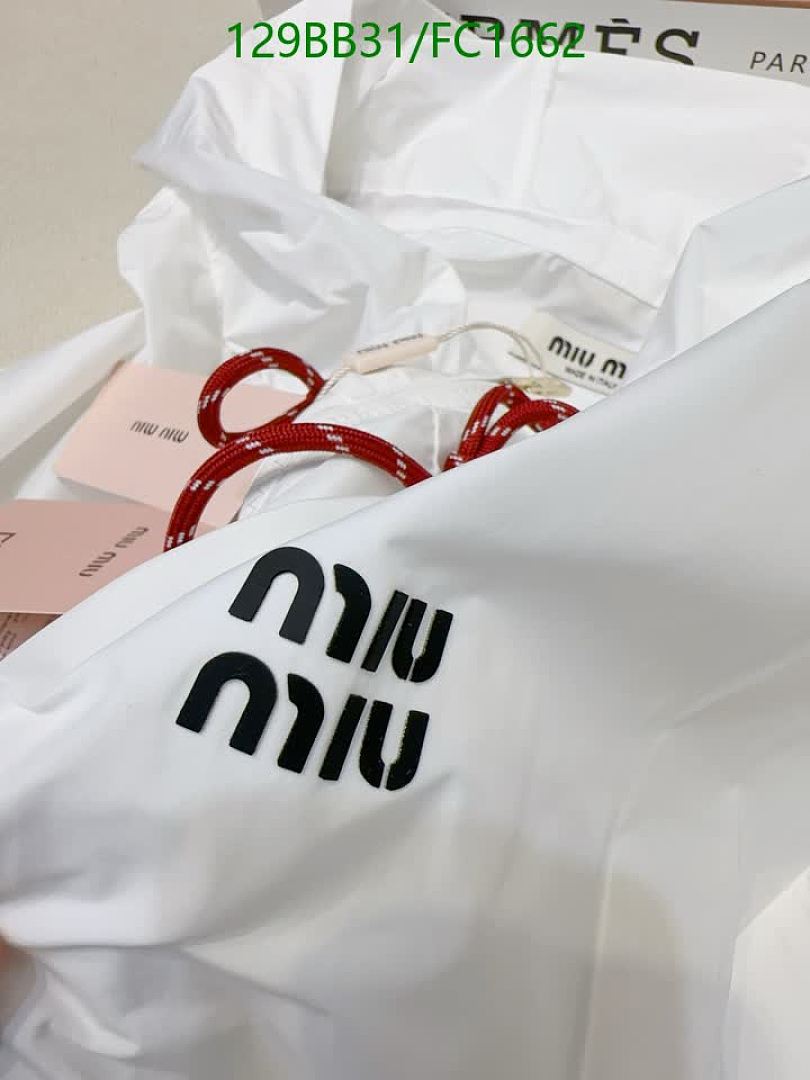 Miu Miu-Clothing Code: FC1662 $: 129USD