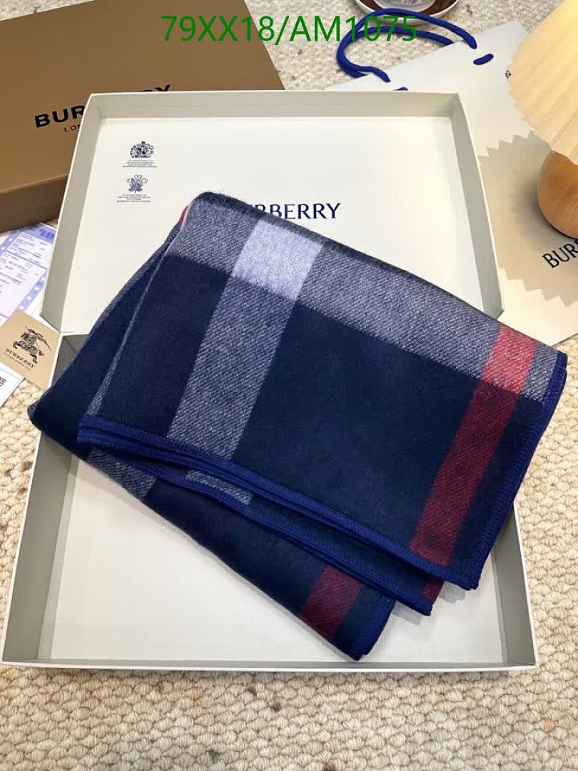 Burberry-Scarves Code: AM1075 $: 79USD
