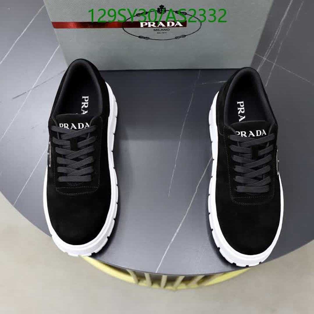 Prada-Men shoes Code: AS2332 $: 129USD