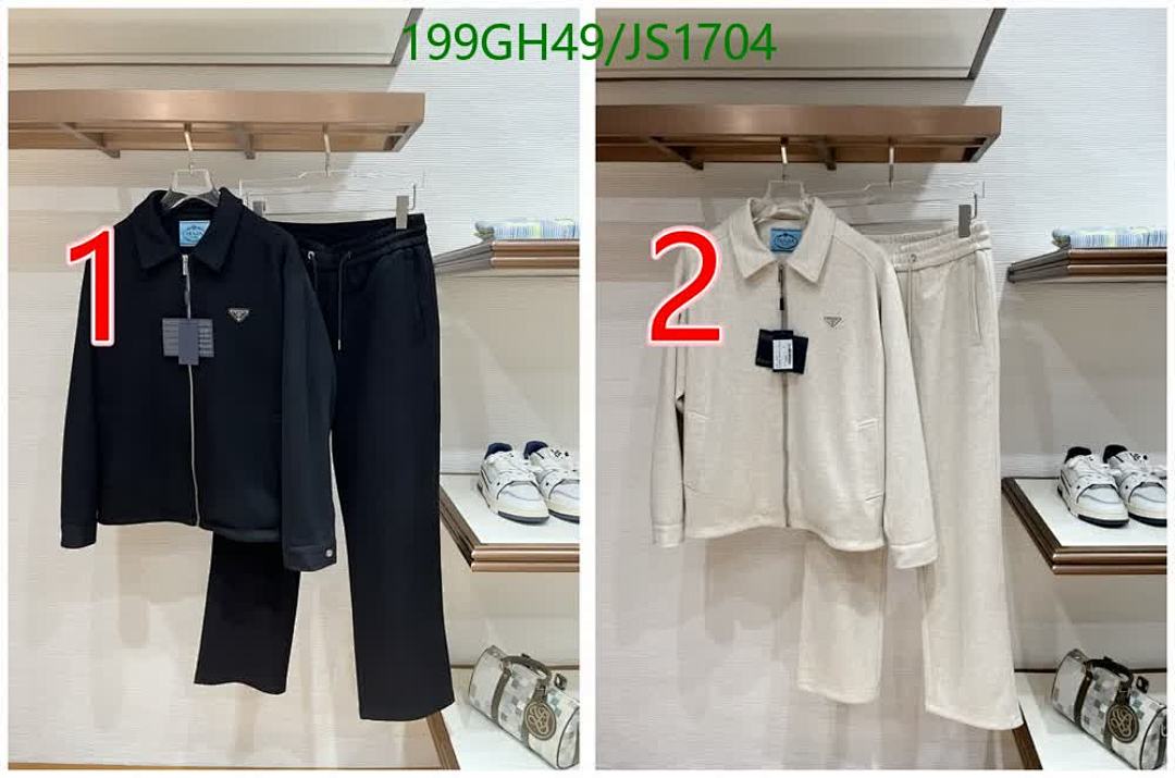 Prada-Clothing Code: JS1704 $: 199USD