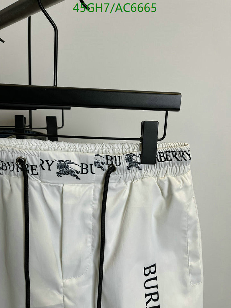 Burberry-Clothing Code: AC6665 $: 45USD