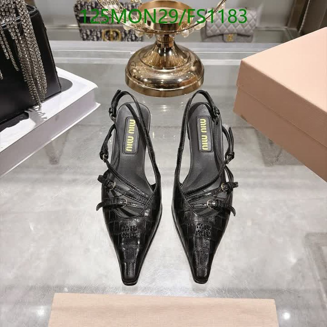 Miu Miu-Women Shoes Code: FS1183 $: 125USD