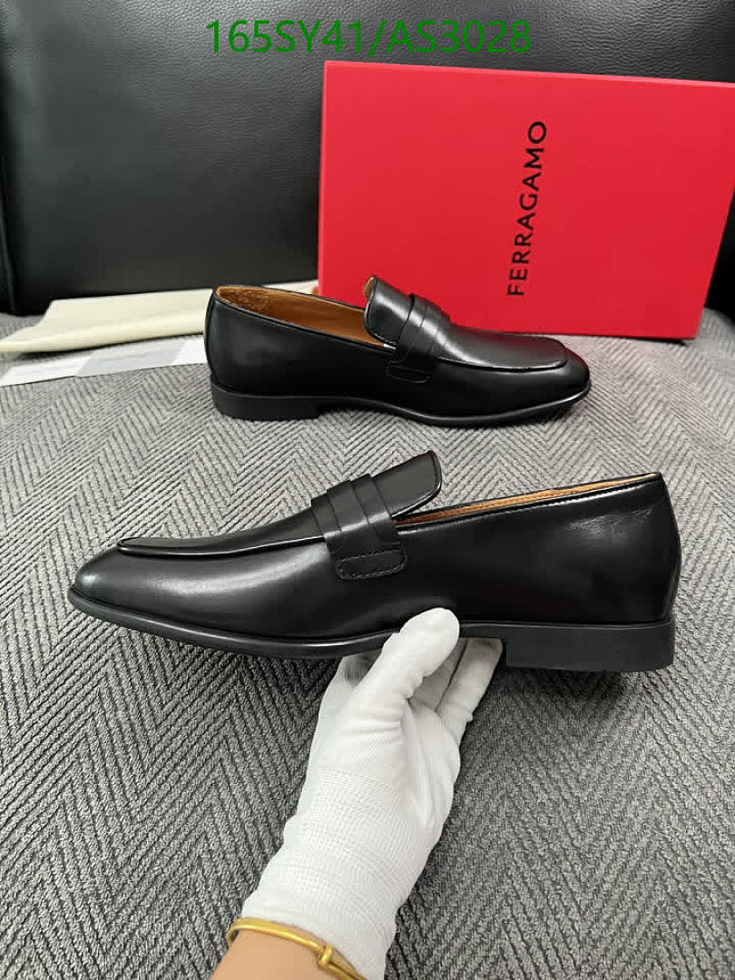 Ferragamo-Men shoes Code: AS3028 $: 165USD