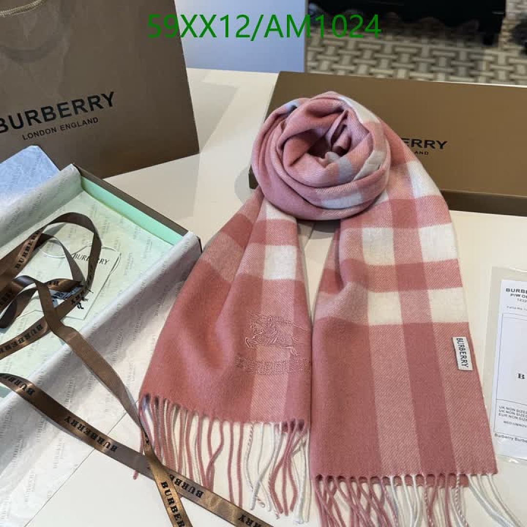 Burberry-Scarves Code: AM1024 $: 59USD