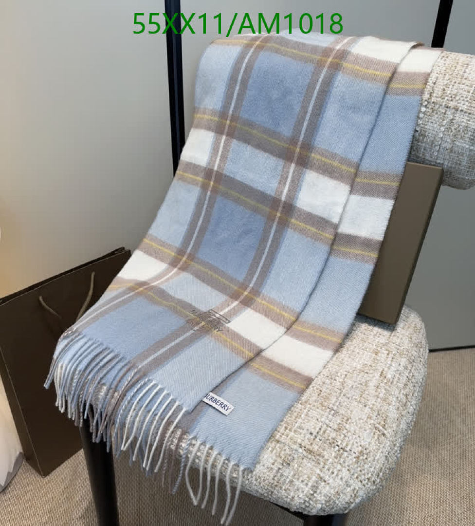 Burberry-Scarves Code: AM1018 $: 55USD