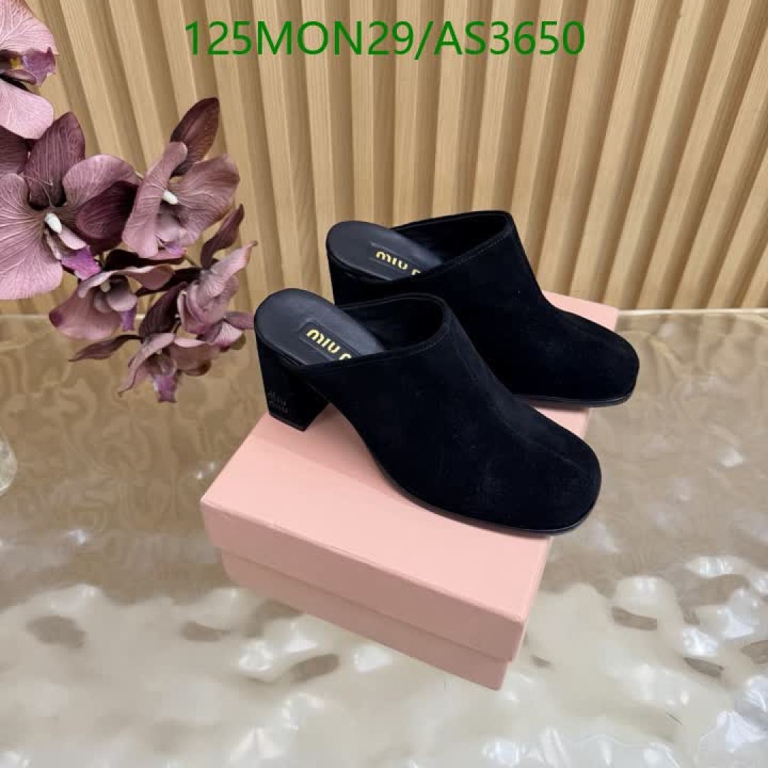 Miu Miu-Women Shoes Code: AS3650 $: 125USD