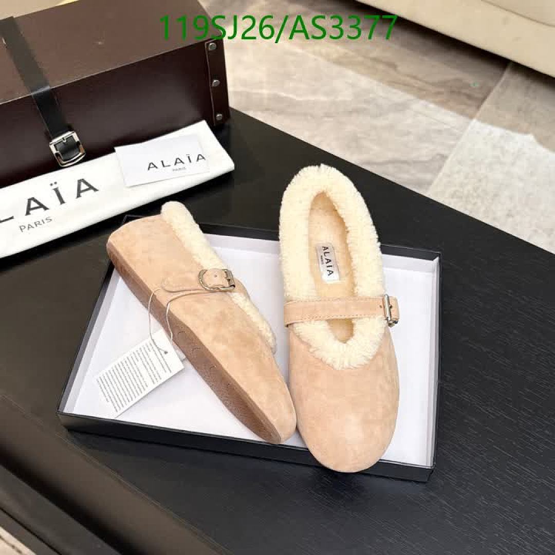 Alaia-Women Shoes Code: AS3377 $: 119USD