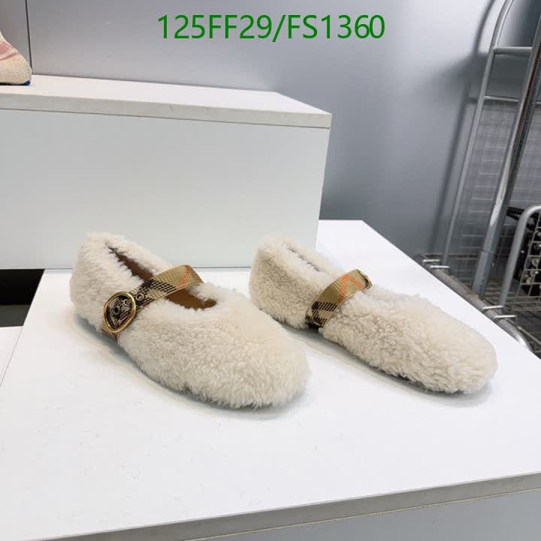 Burberry-Women Shoes Code: FS1360 $: 125USD