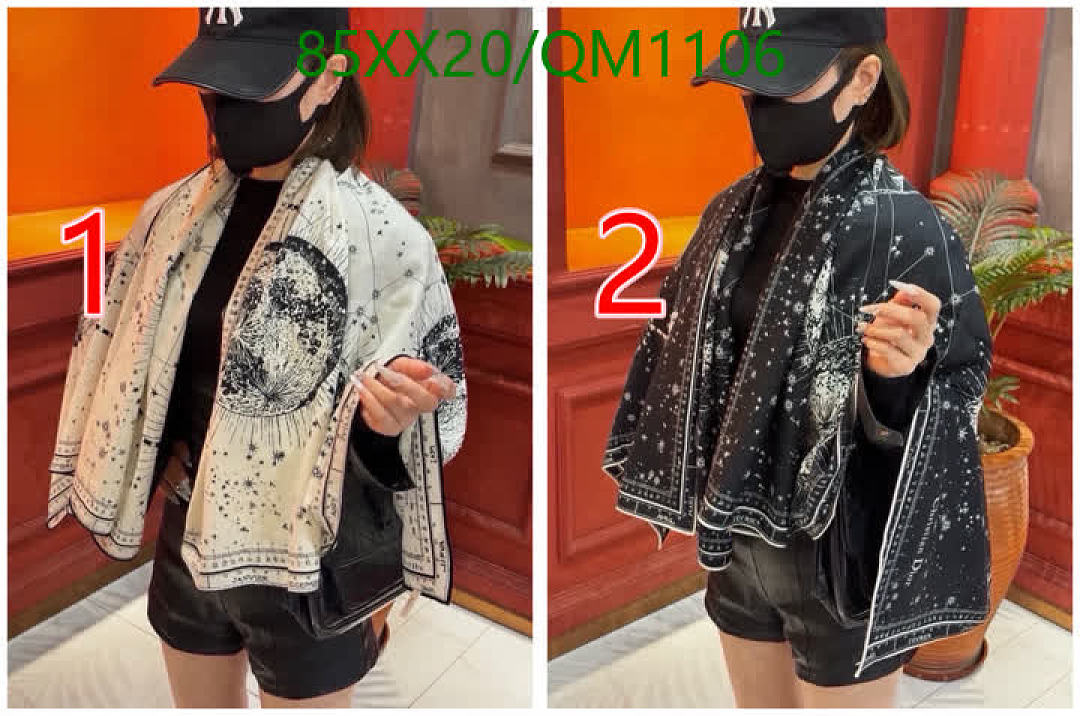 Dior-Scarves Code: QM1106 $: 85USD