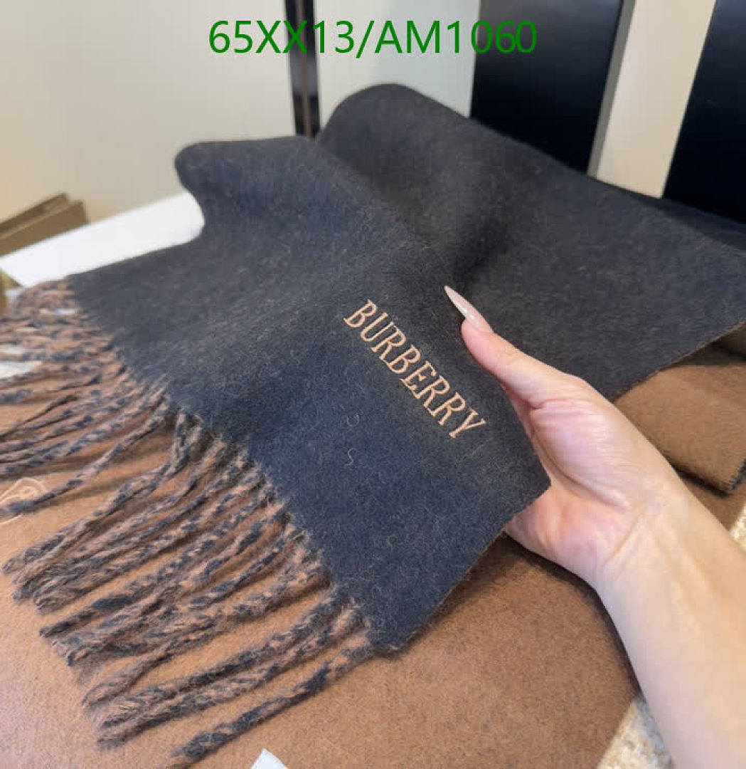 Burberry-Scarves Code: AM1060 $: 65USD