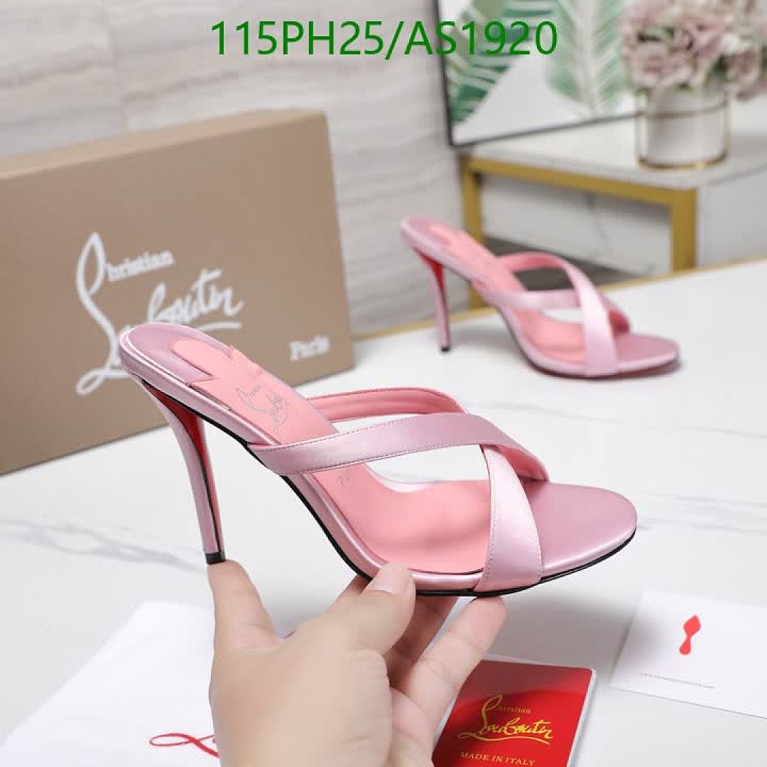 Christian Louboutin-Women Shoes Code: AS1920 $: 115USD