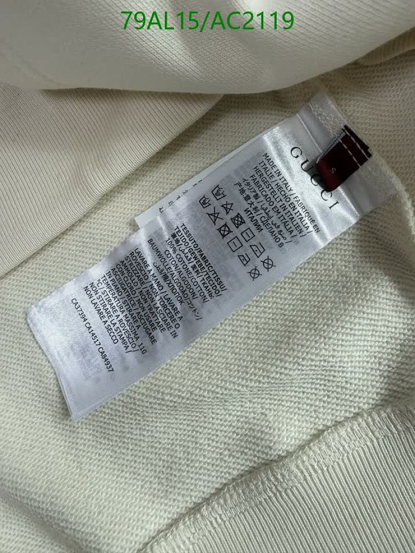 Gucci-Clothing Code: AC2119 $: 79USD