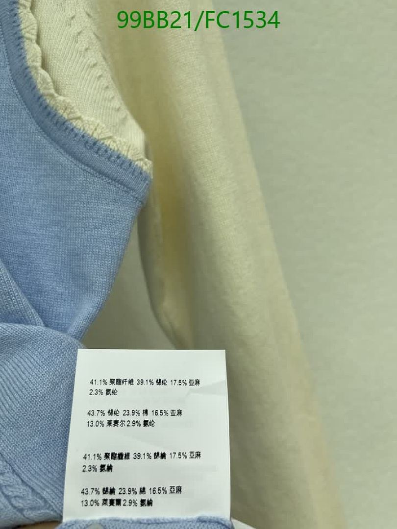 Miu Miu-Clothing Code: FC1534 $: 99USD