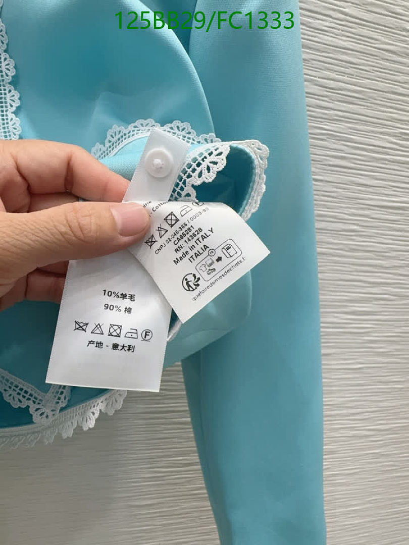 Dior-Clothing Code: FC1333 $: 125USD