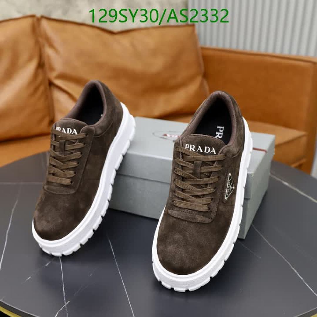 Prada-Men shoes Code: AS2332 $: 129USD