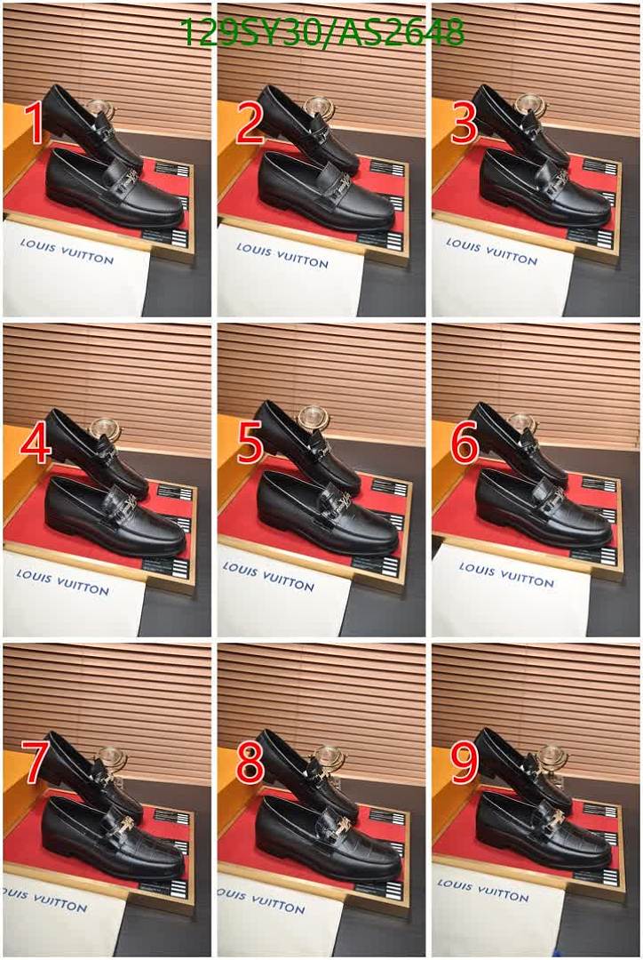 LV-Men shoes Code: AS2648 $: 129USD