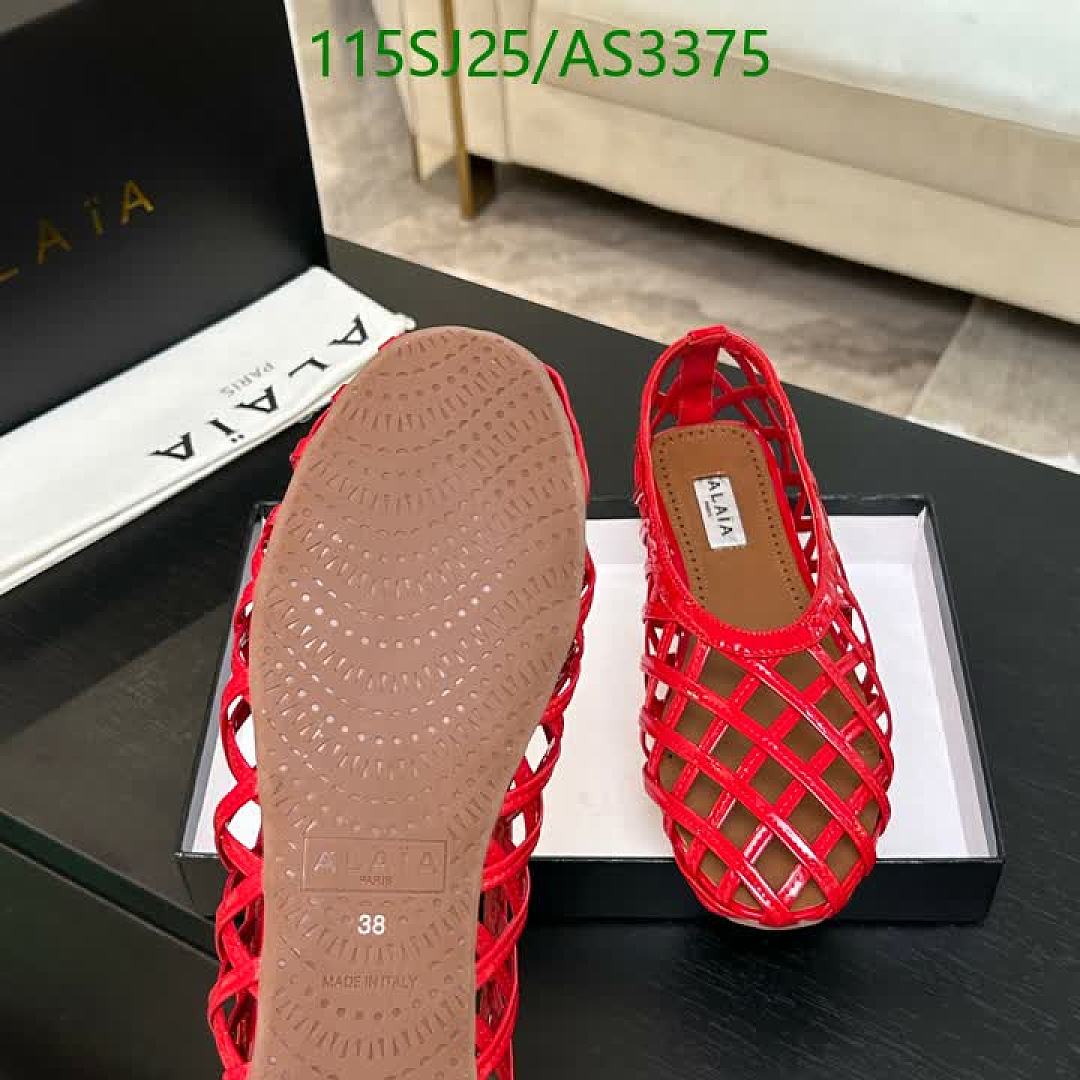 Alaia-Women Shoes Code: AS3375 $: 115USD