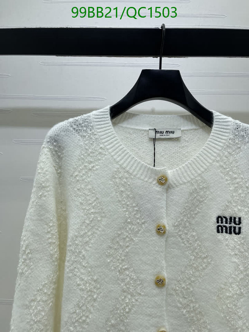 Miu Miu-Clothing Code: QC1503 $: 99USD