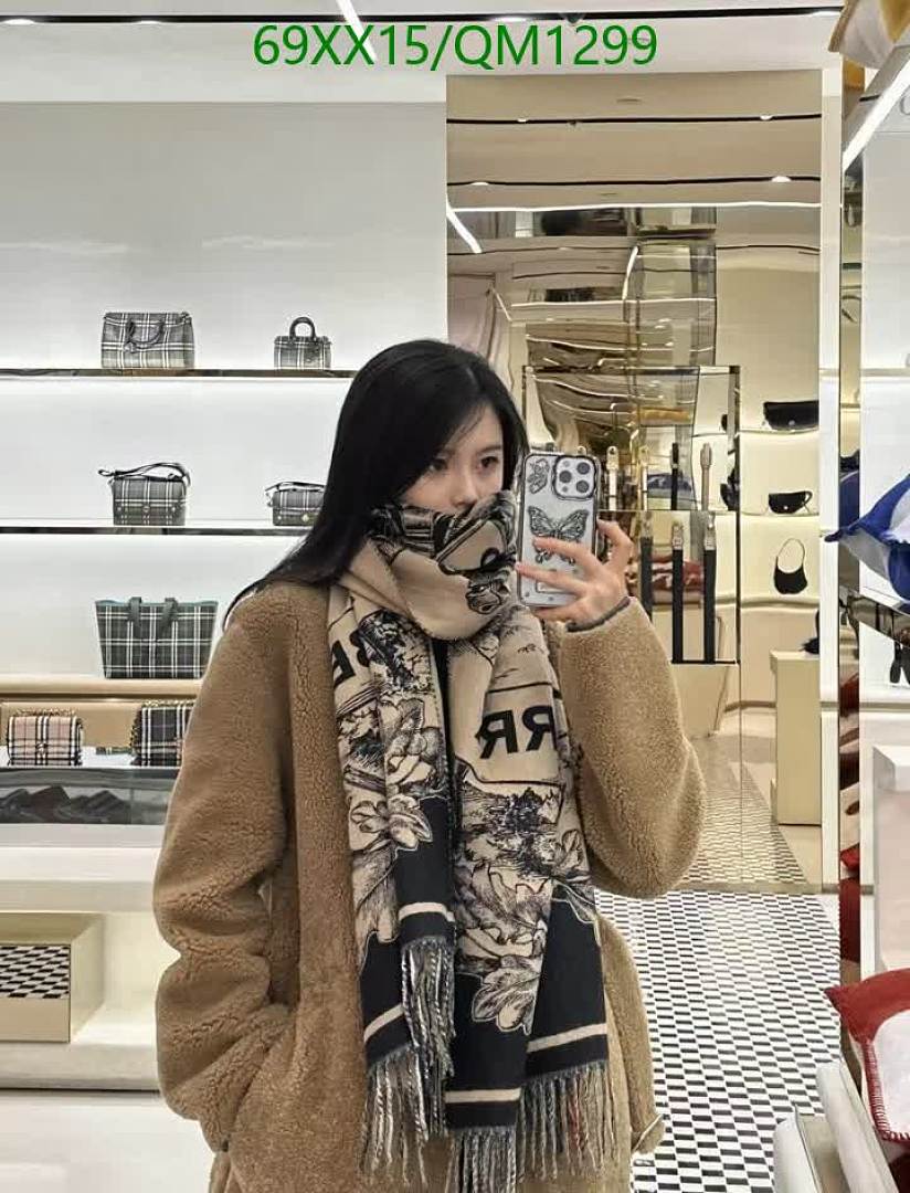 Burberry-Scarves Code: QM1299 $: 69USD