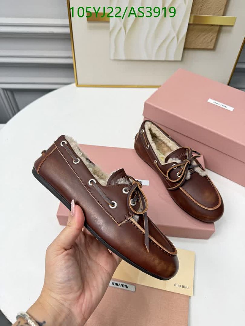 Miu Miu-Women Shoes Code: AS3919 $: 105USD