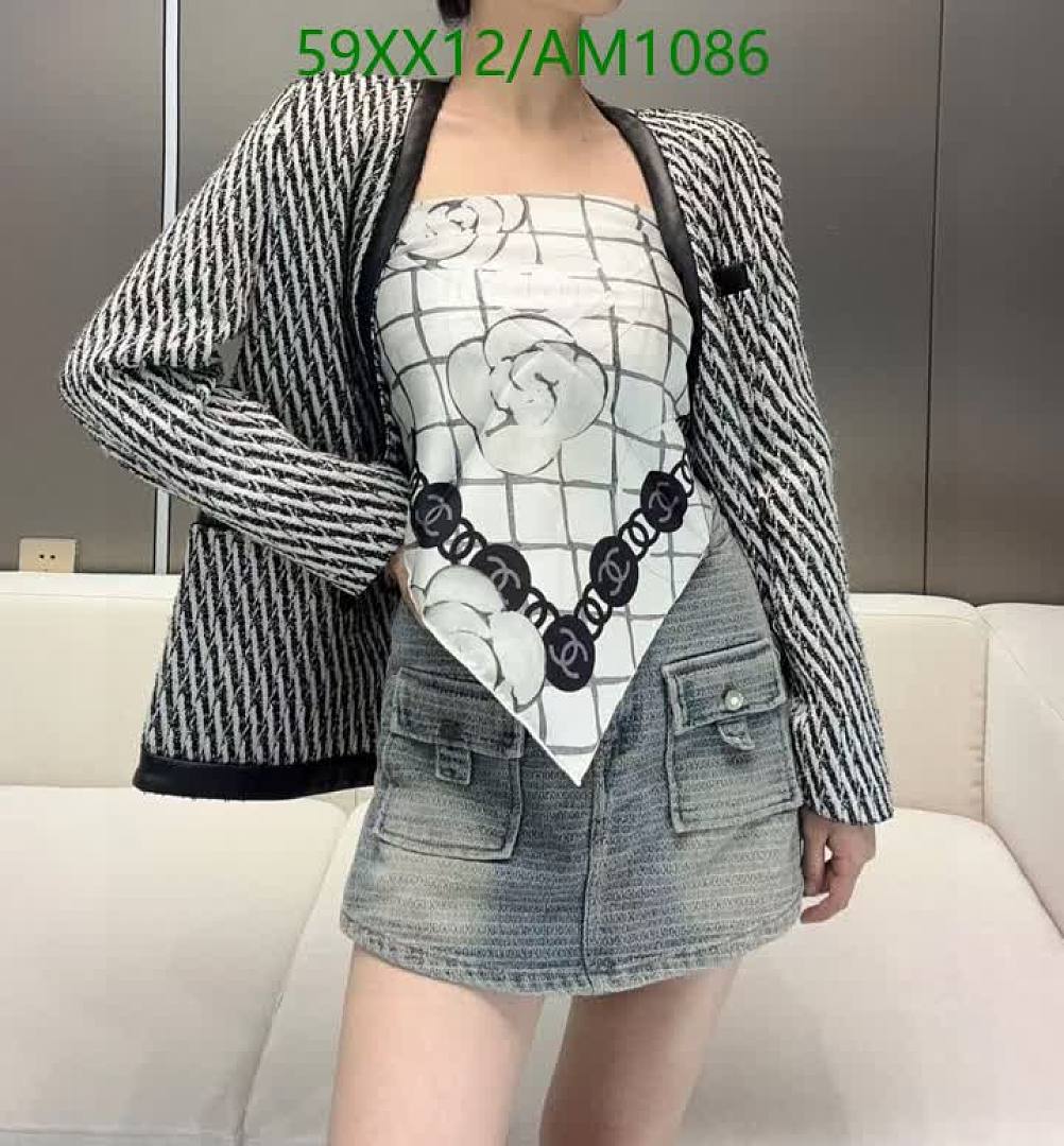 Chanel-Scarves Code: AM1086 $: 59USD