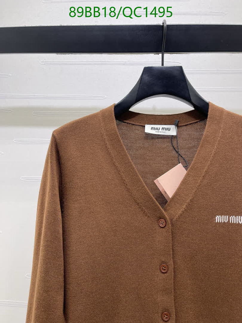 Miu Miu-Clothing Code: QC1495 $: 89USD