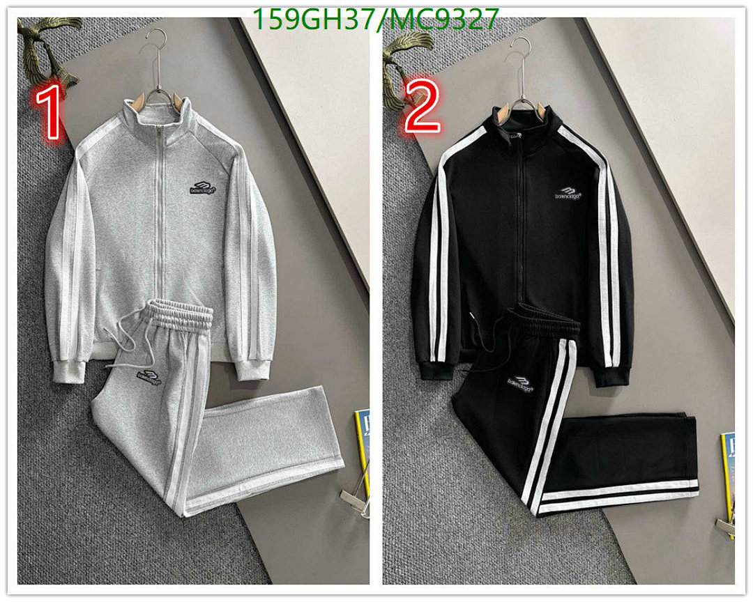 Balenciaga-Clothing Code: MC9327 $: 159USD