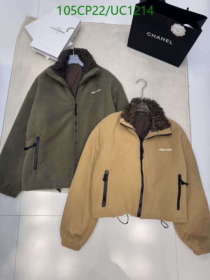 Miu Miu-Clothing Code: UC1214 $: 105USD