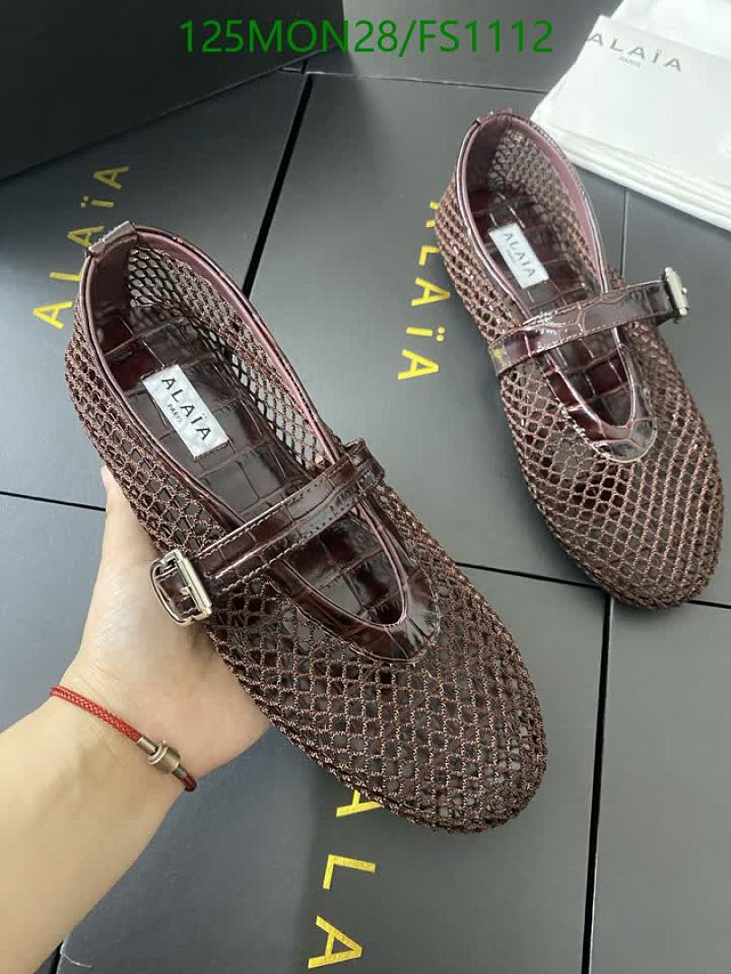 Alaia-Women Shoes Code: FS1112 $: 125USD