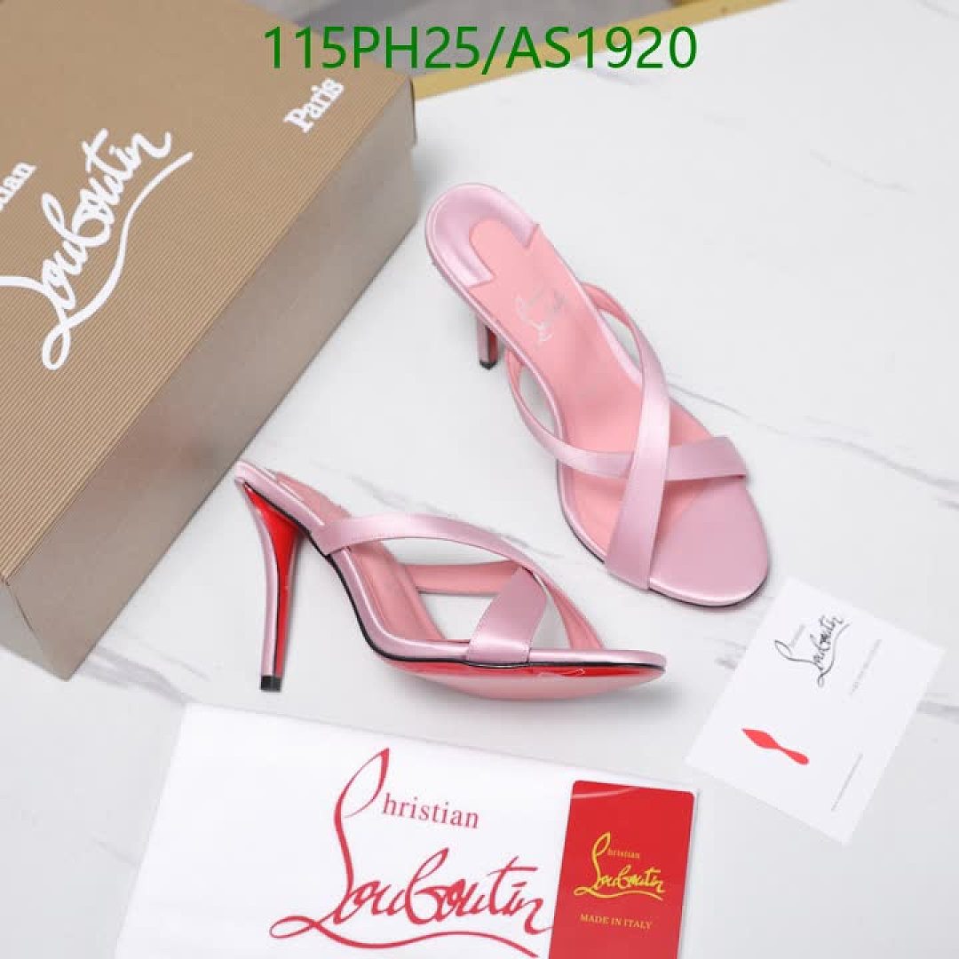 Christian Louboutin-Women Shoes Code: AS1920 $: 115USD
