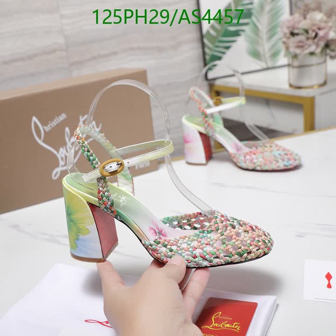 Christian Louboutin-Women Shoes Code: AS4457 $: 125USD