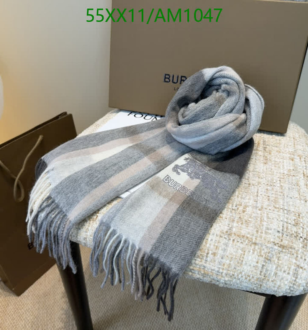 Burberry-Scarves Code: AM1047 $: 55USD
