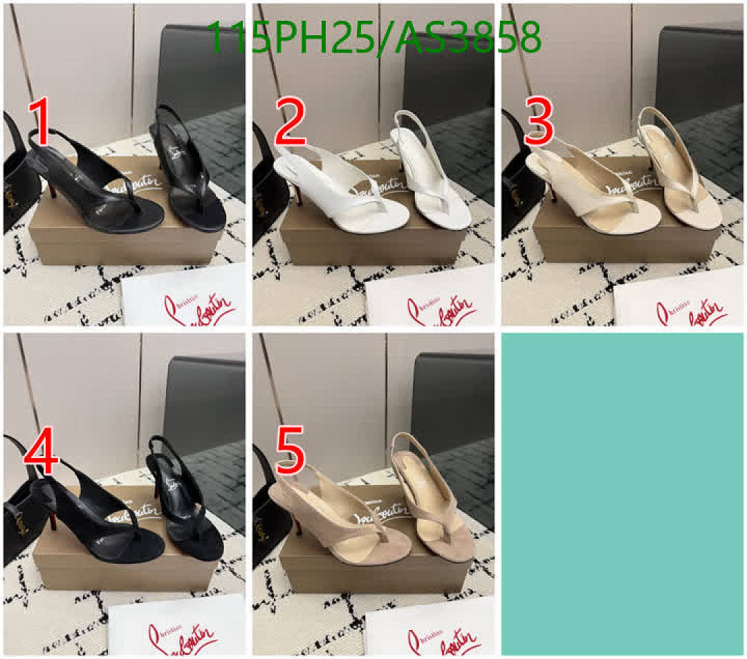 Christian Louboutin-Women Shoes Code: AS3858 $: 115USD