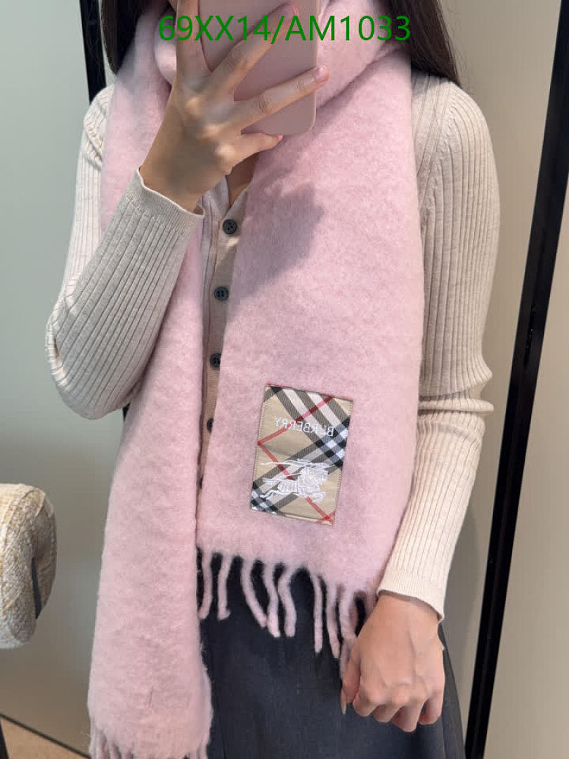 Burberry-Scarves Code: AM1033 $: 69USD