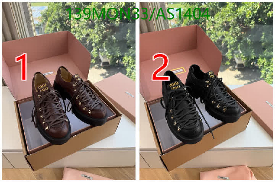 Miu Miu-Women Shoes Code: AS1404 $: 139USD