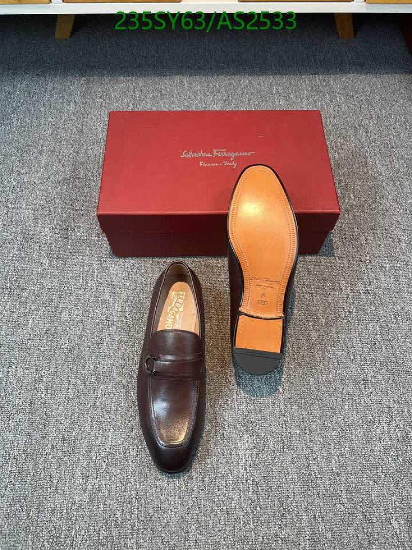 Ferragamo-Men shoes Code: AS2533 $: 235USD