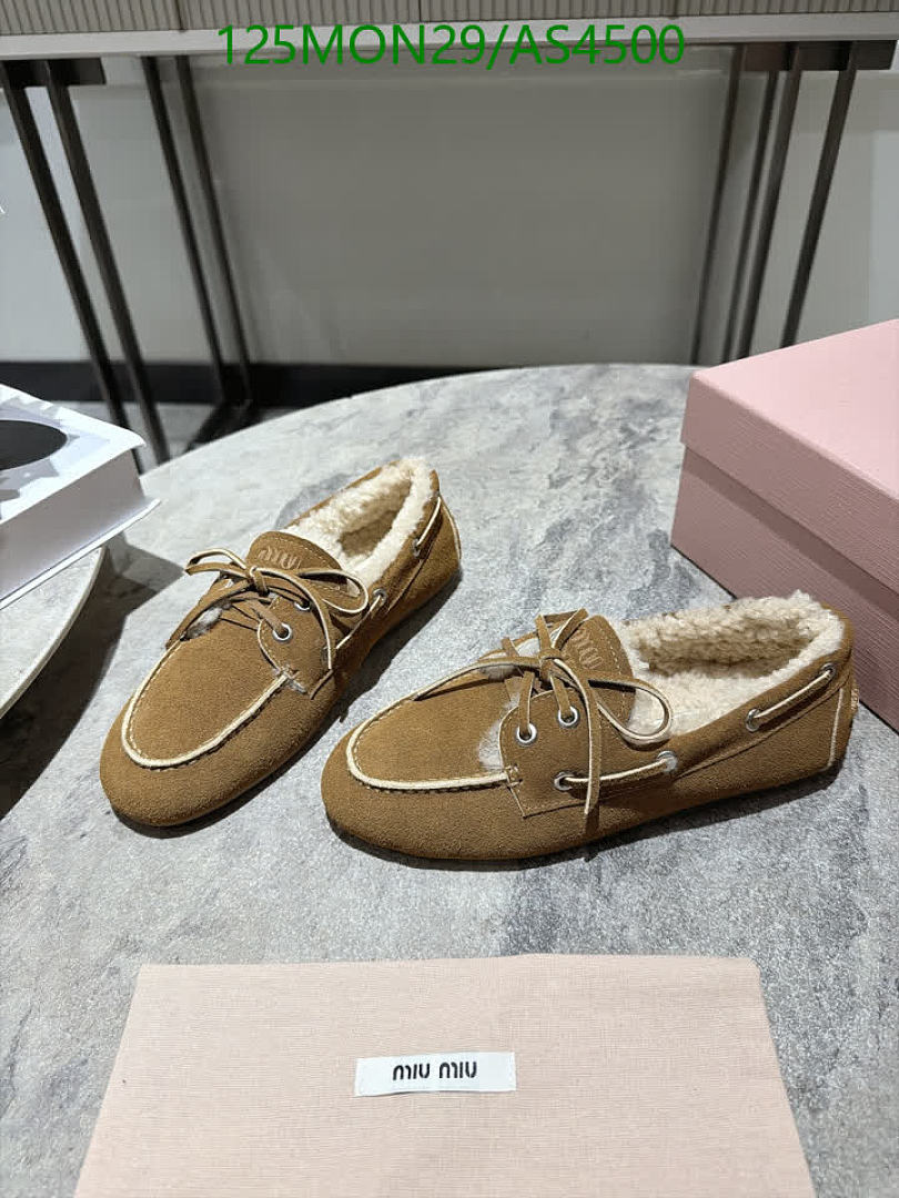 Miu Miu-Women Shoes Code: AS4500 $: 125USD