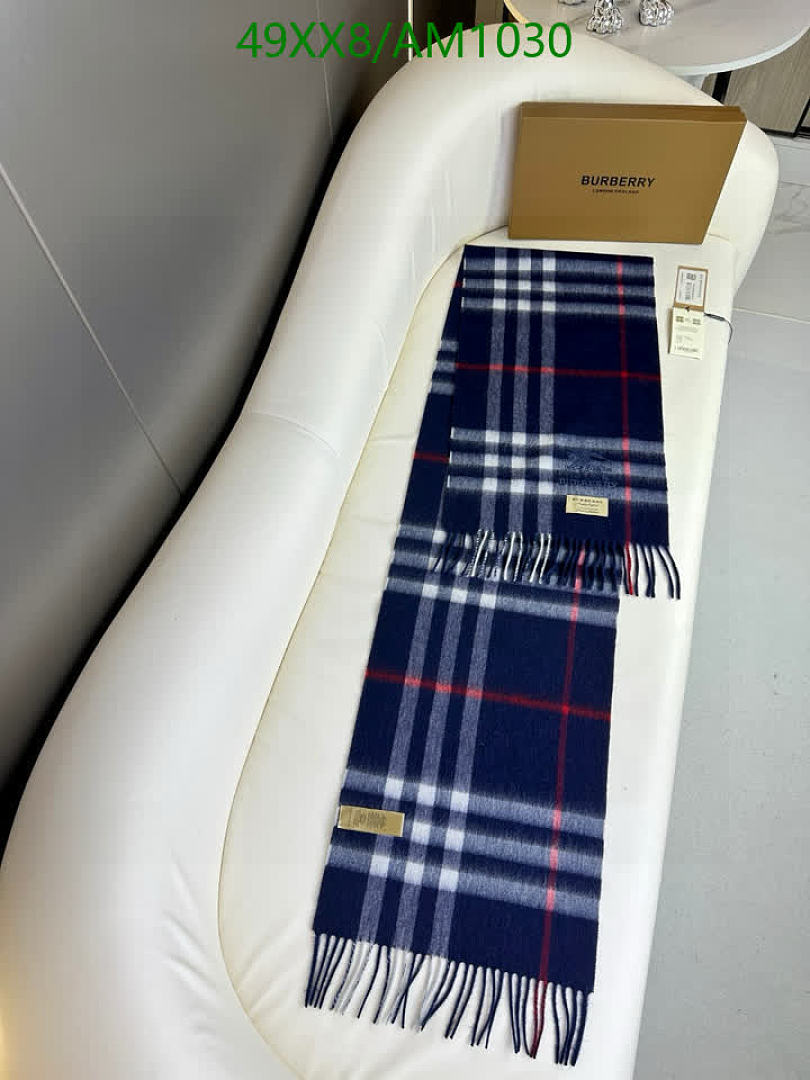 Burberry-Scarves Code: AM1030 $: 49USD