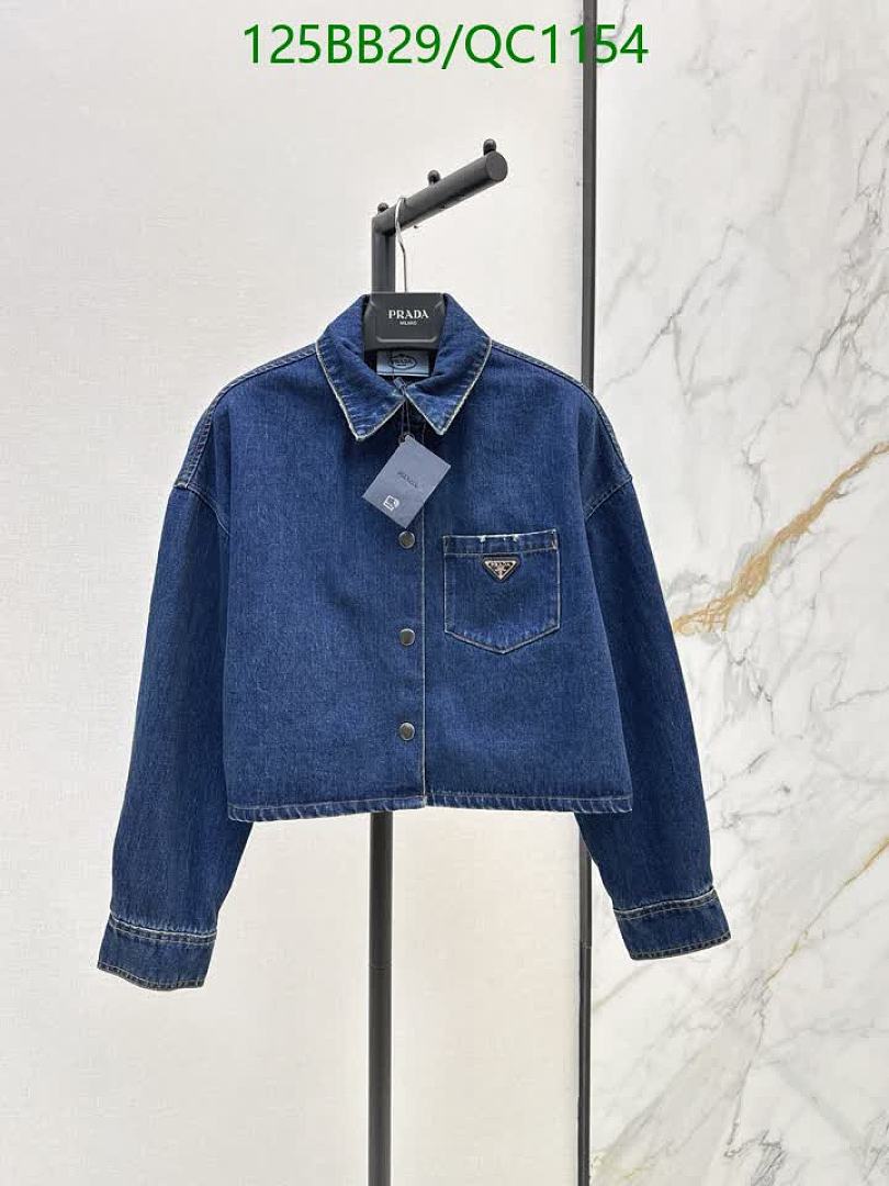 Prada-Clothing Code: QC1154 $: 125USD