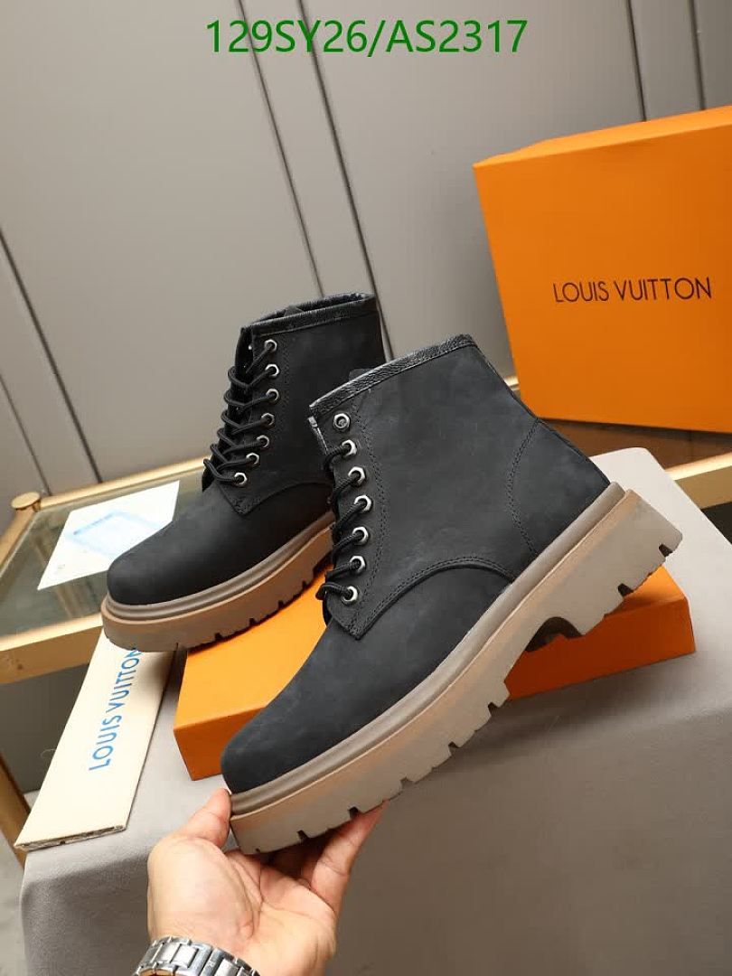 LV-Men shoes Code: AS2317 $: 129USD
