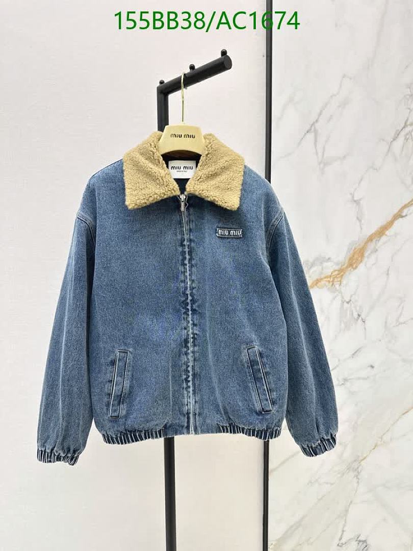 Miu Miu-Clothing Code: AC1674 $: 155USD