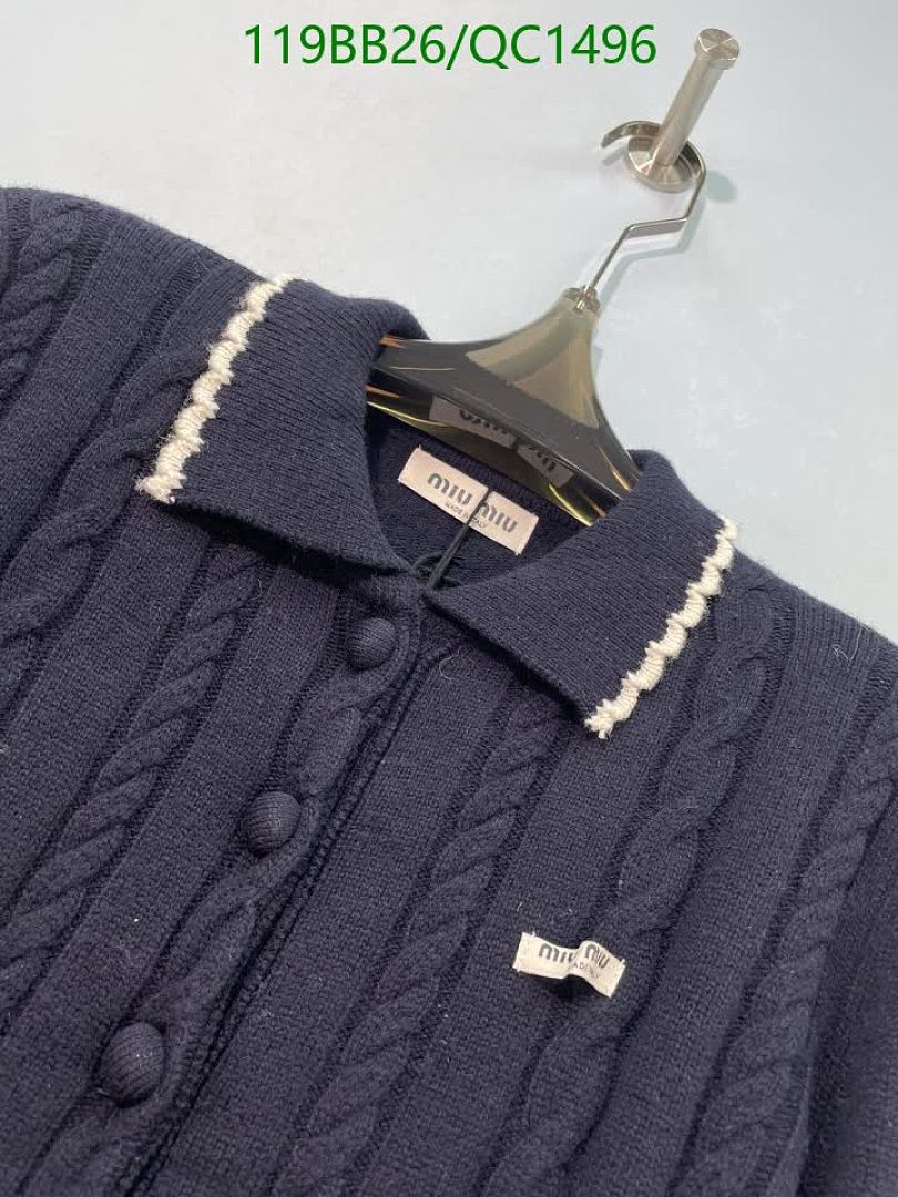 Miu Miu-Clothing Code: QC1496 $: 119USD