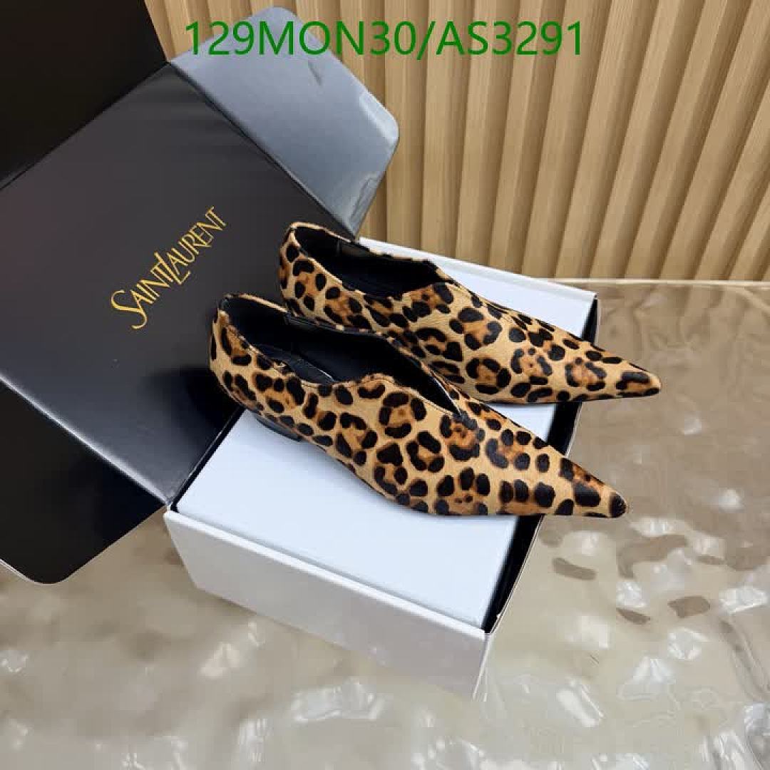 YSL-Women Shoes Code: AS3291 $: 129USD