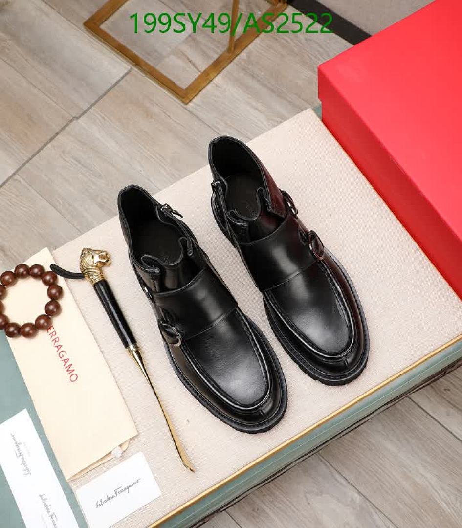 Ferragamo-Men shoes Code: AS2522 $: 199USD