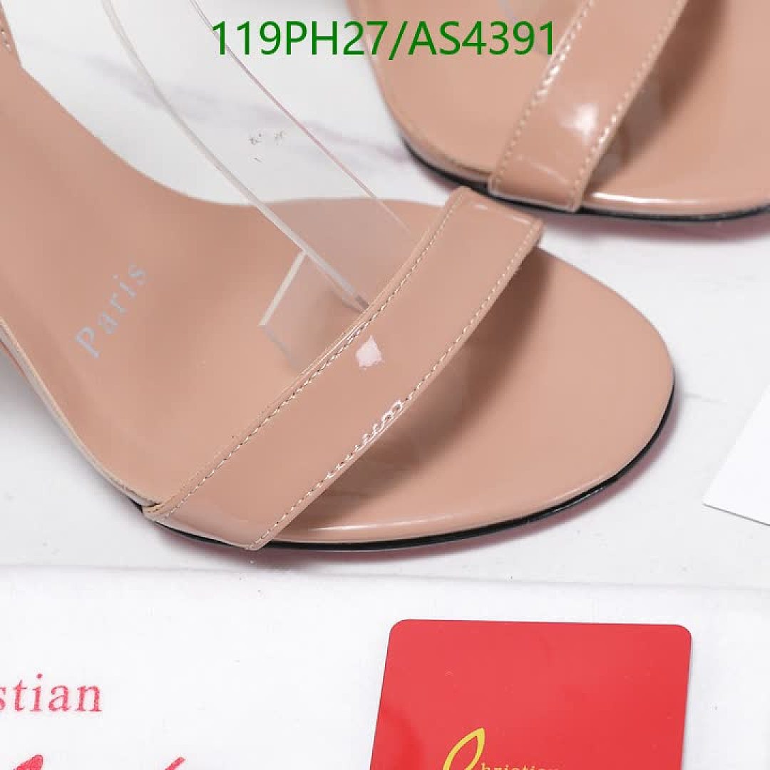 Christian Louboutin-Women Shoes Code: AS4391 $: 119USD