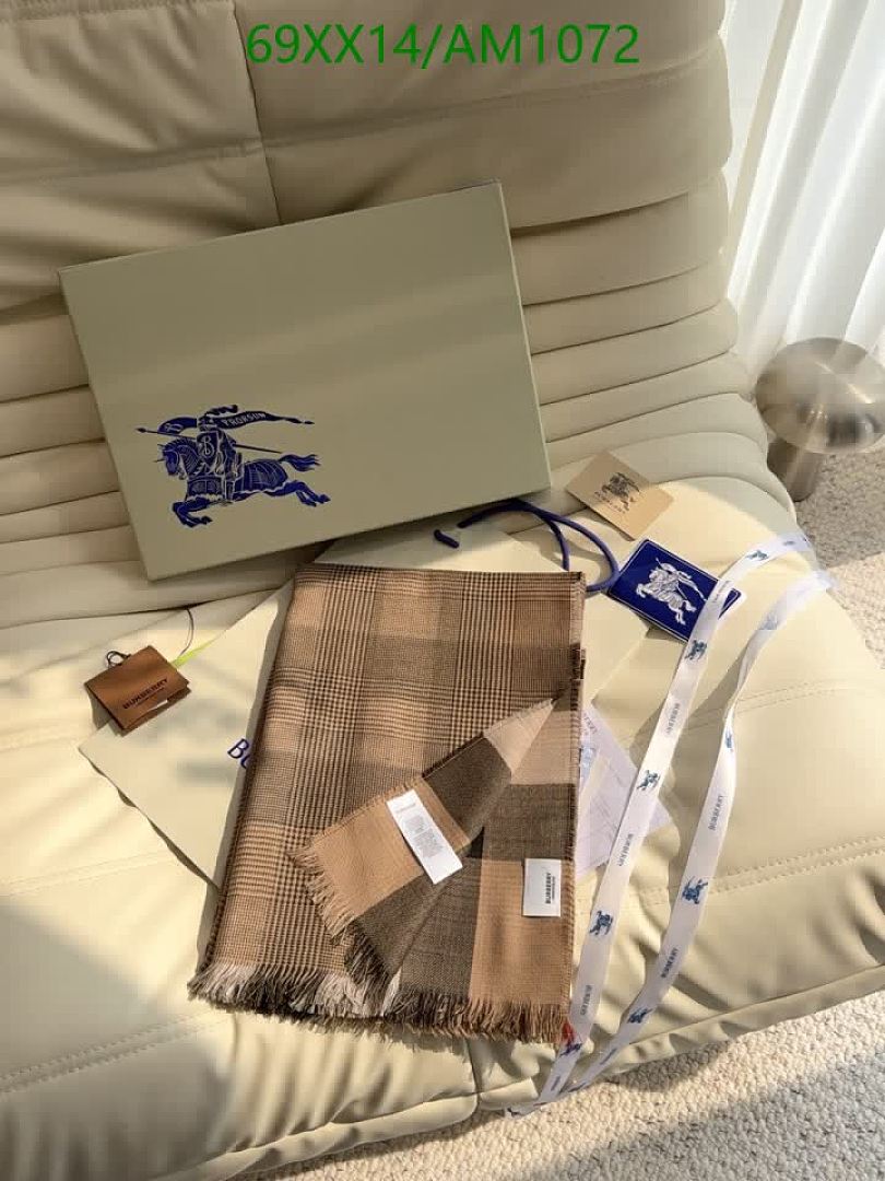Burberry-Scarves Code: AM1072 $: 69USD
