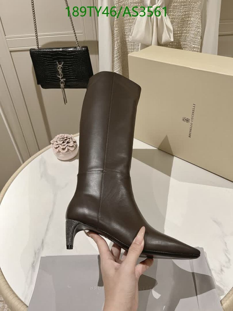 Brunello Cucinelli-Women Shoes Code: AS3561 $: 189USD