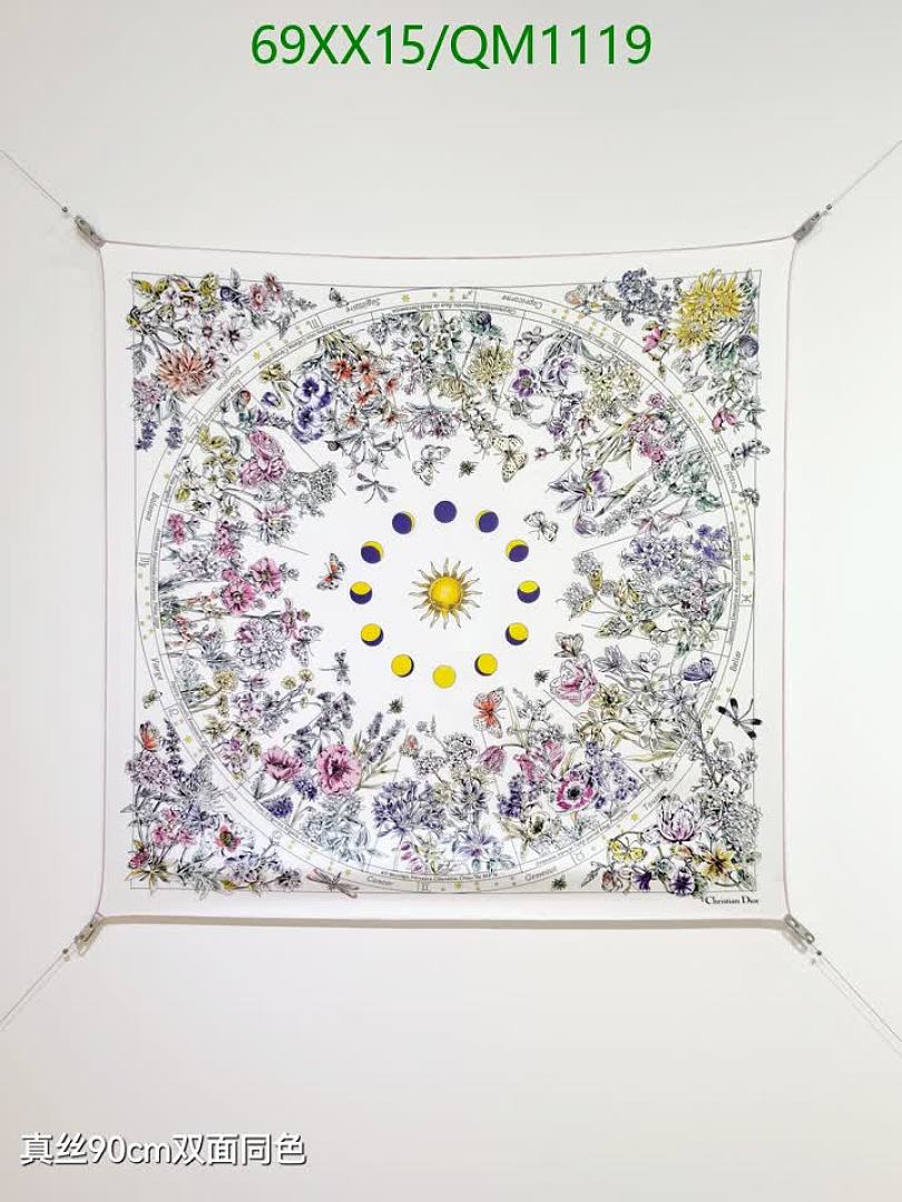 Dior-Scarves Code: QM1119 $: 69USD