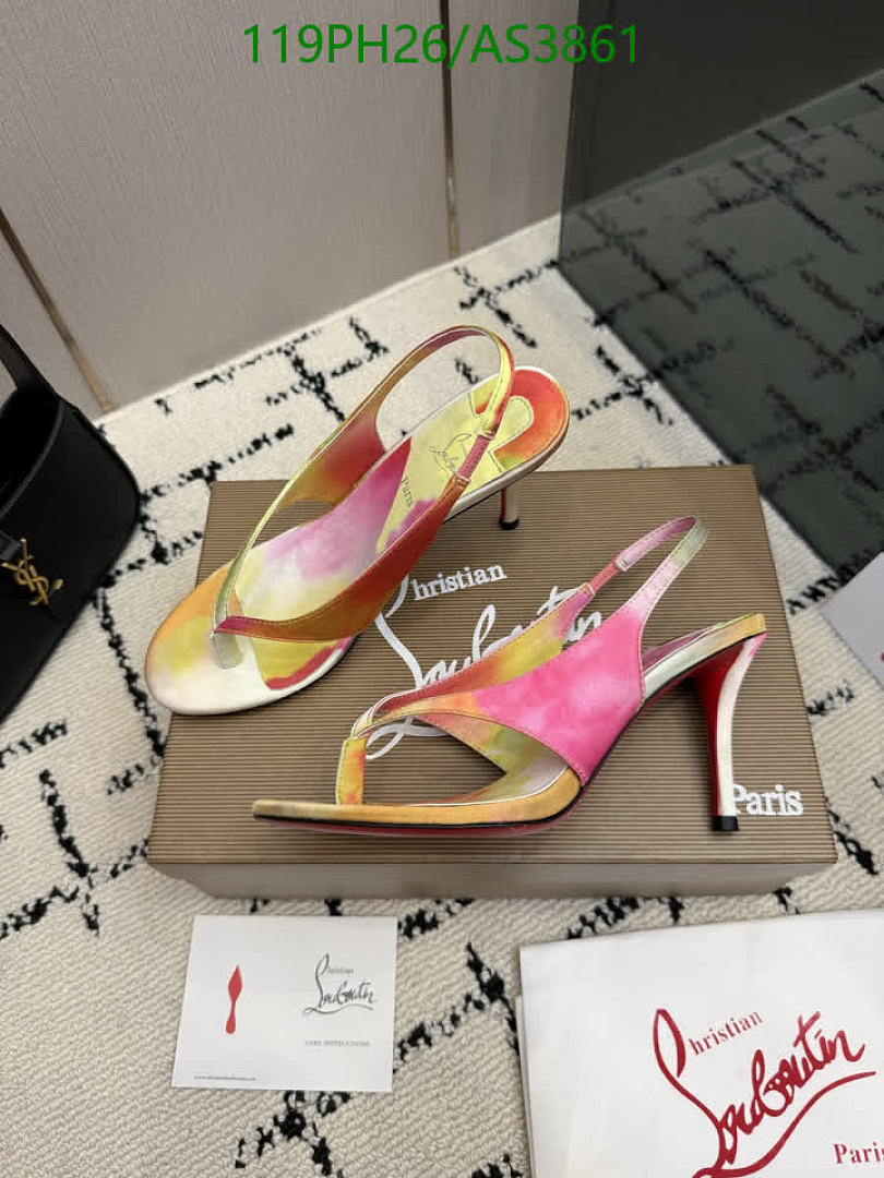 Christian Louboutin-Women Shoes Code: AS3861 $: 119USD